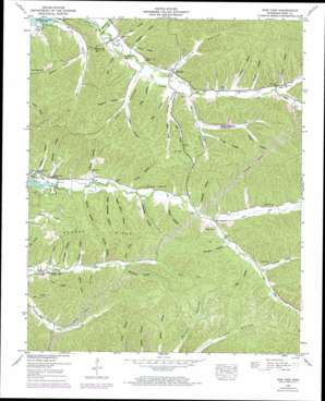 Pine View USGS topographic map 35087f8