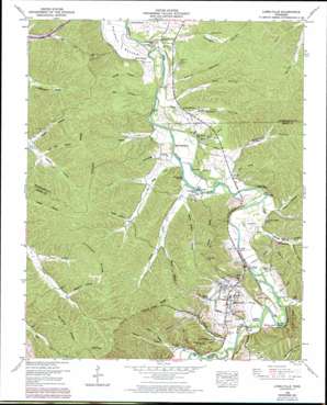 Lobelville USGS topographic map 35087g7