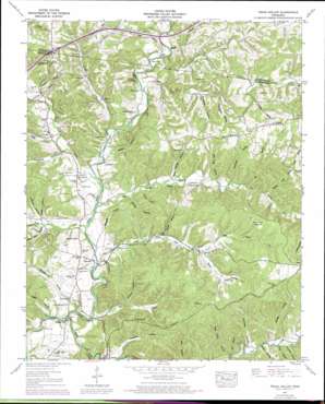 Texas Hollow USGS topographic map 35087h4