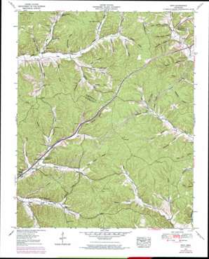 Spot USGS topographic map 35087h5