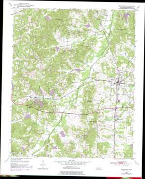 Walnut USGS topographic map 35088a8