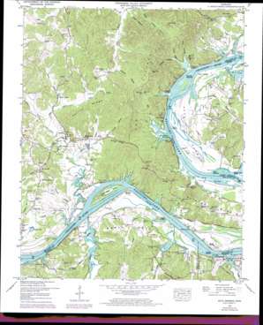Bath Springs USGS topographic map 35088d1