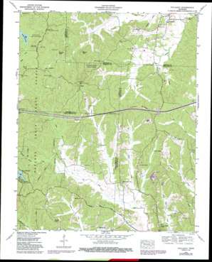 Holladay topo map