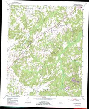 Middleburg USGS topographic map 35089b1