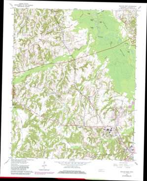 Bolivar West USGS topographic map 35089c1