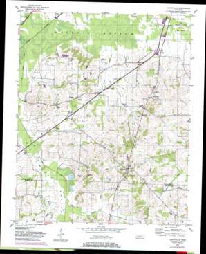 Dancyville USGS topographic map 35089d3