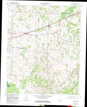 Blytheville USGS topographic map 35089e1