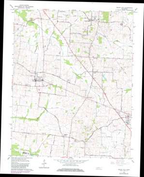 Maury City USGS topographic map 35089g2
