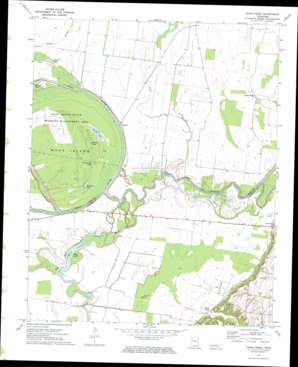 Knob Creek USGS topographic map 35089h5
