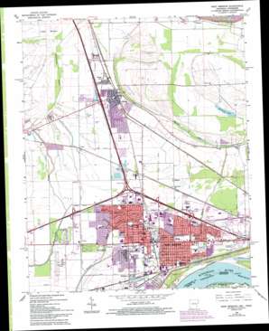 West Memphis USGS topographic map 35090b2