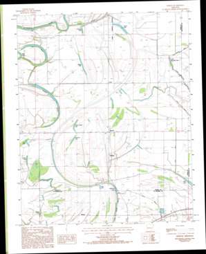 Gieseck USGS topographic map 35090b5