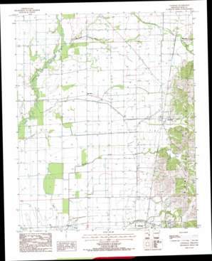 Vanndale USGS topographic map 35090c7