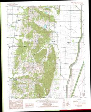 Cherry Valley East topo map