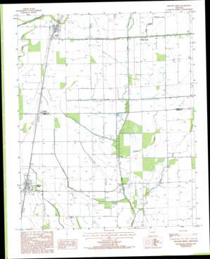 Hamlin USGS topographic map 35090d8