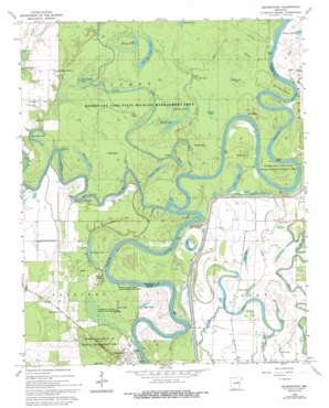 Georgetown USGS topographic map 35091b4