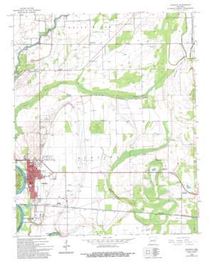 Augusta USGS topographic map 35091c3