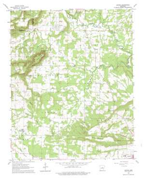 Letona USGS topographic map 35091c7