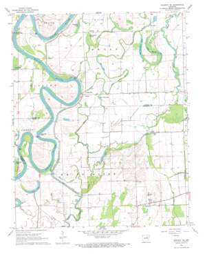 Augusta NE USGS topographic map 35091d3