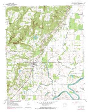 Bradford USGS topographic map 35091d4