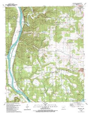 Bethesda USGS topographic map 35091g7