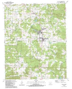 Cave City USGS topographic map 35091h5