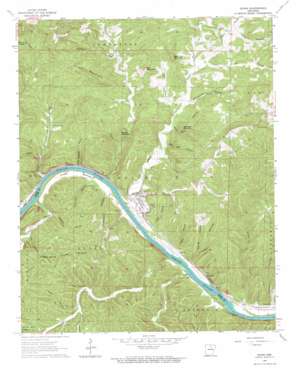 Guion USGS topographic map 35091h8