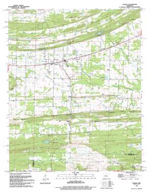 Vilonia USGS topographic map 35092a2
