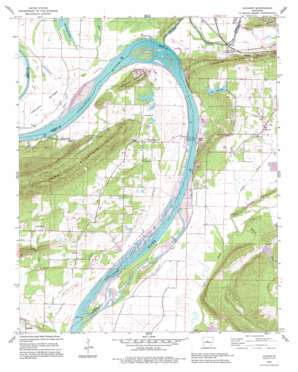 Gleason USGS topographic map 35092a5