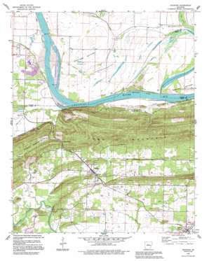 Houston USGS topographic map 35092a6