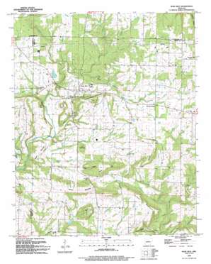 Rose Bud USGS topographic map 35092c1