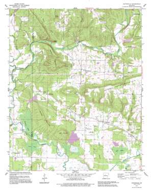 Hattieville USGS topographic map 35092c7