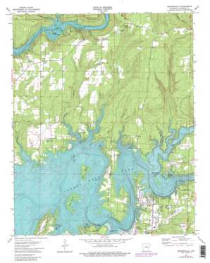 Brownsville USGS topographic map 35092e1