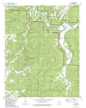 Eula USGS topographic map 35092h8
