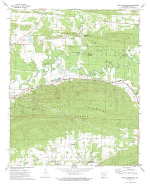 Danville Mountain USGS topographic map 35093a3