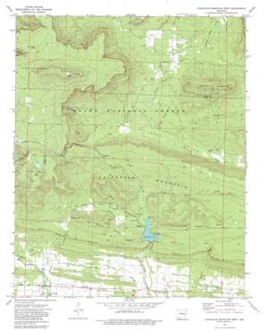 Chickalah Mountain West USGS topographic map 35093b4