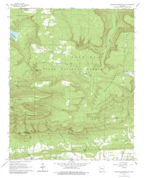 Magazine Mountain NE USGS topographic map 35093b5