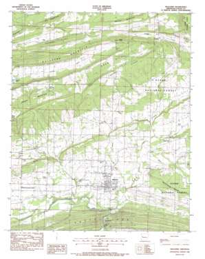 Magazine USGS topographic map 35093b7