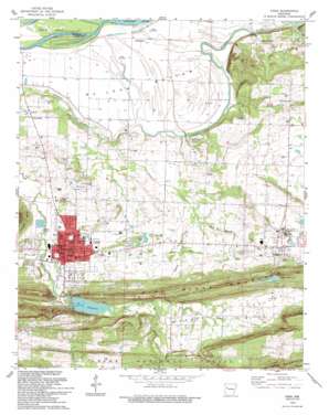 Paris USGS topographic map 35093c6
