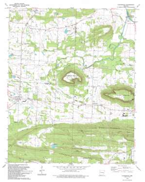 Caulksville USGS topographic map 35093c7