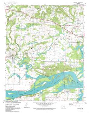 Hartman USGS topographic map 35093d5