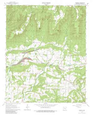 Harmony USGS topographic map 35093e5
