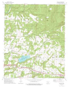 Watalula USGS topographic map 35093e7