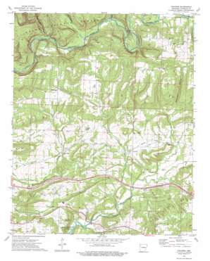 Cravens USGS topographic map 35093e8