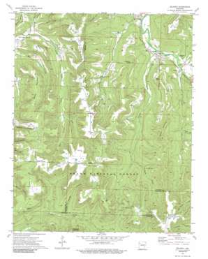 Delaney USGS topographic map 35093g8
