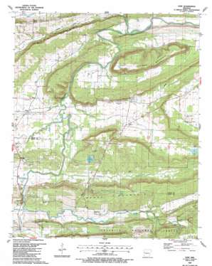 Ione USGS topographic map 35094a1
