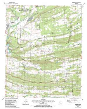 Burnville USGS topographic map 35094b2