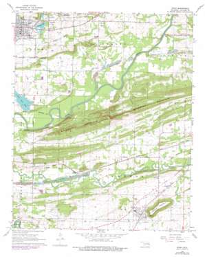 Spiro USGS topographic map 35094b5
