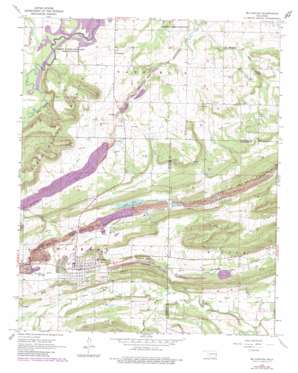 Mccurtain USGS topographic map 35094b8
