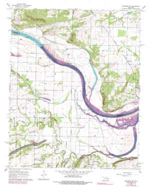 Muldrow SW USGS topographic map 35094c6