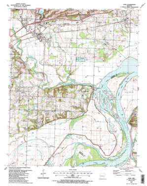 Alma USGS topographic map 35094d2